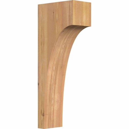 Ekena Millwork Huntington Smooth Corbel, Western Red Cedar, 5 1/2"W x 10"D x 26"H COR06X10X26HUN00SWR